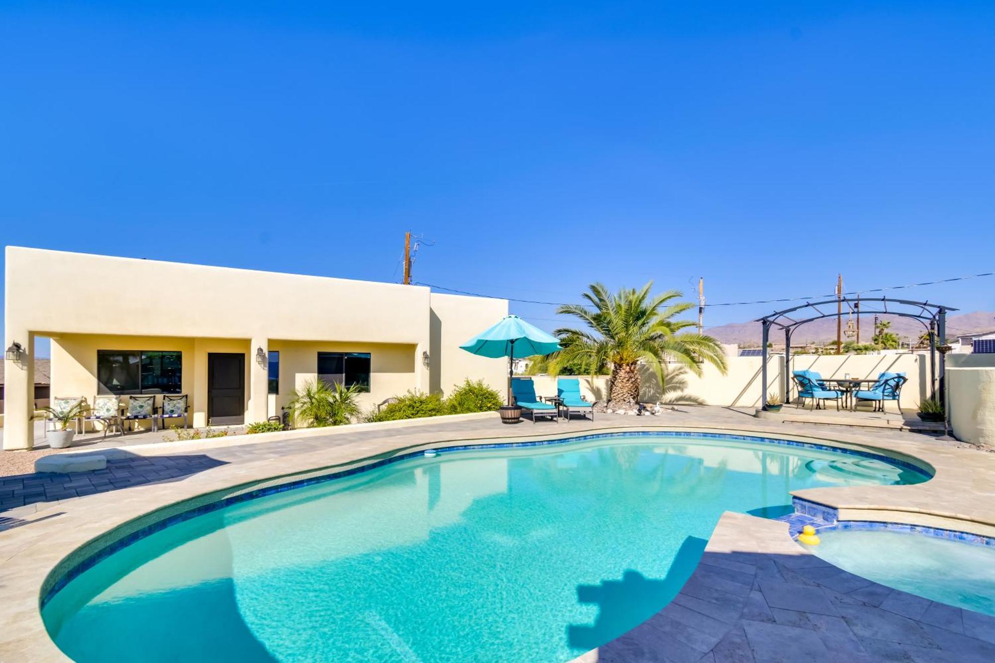 Bright Cottage With Pool And Spa - 5 Mi To Lake Havasu Lake Havasu City Exterior photo