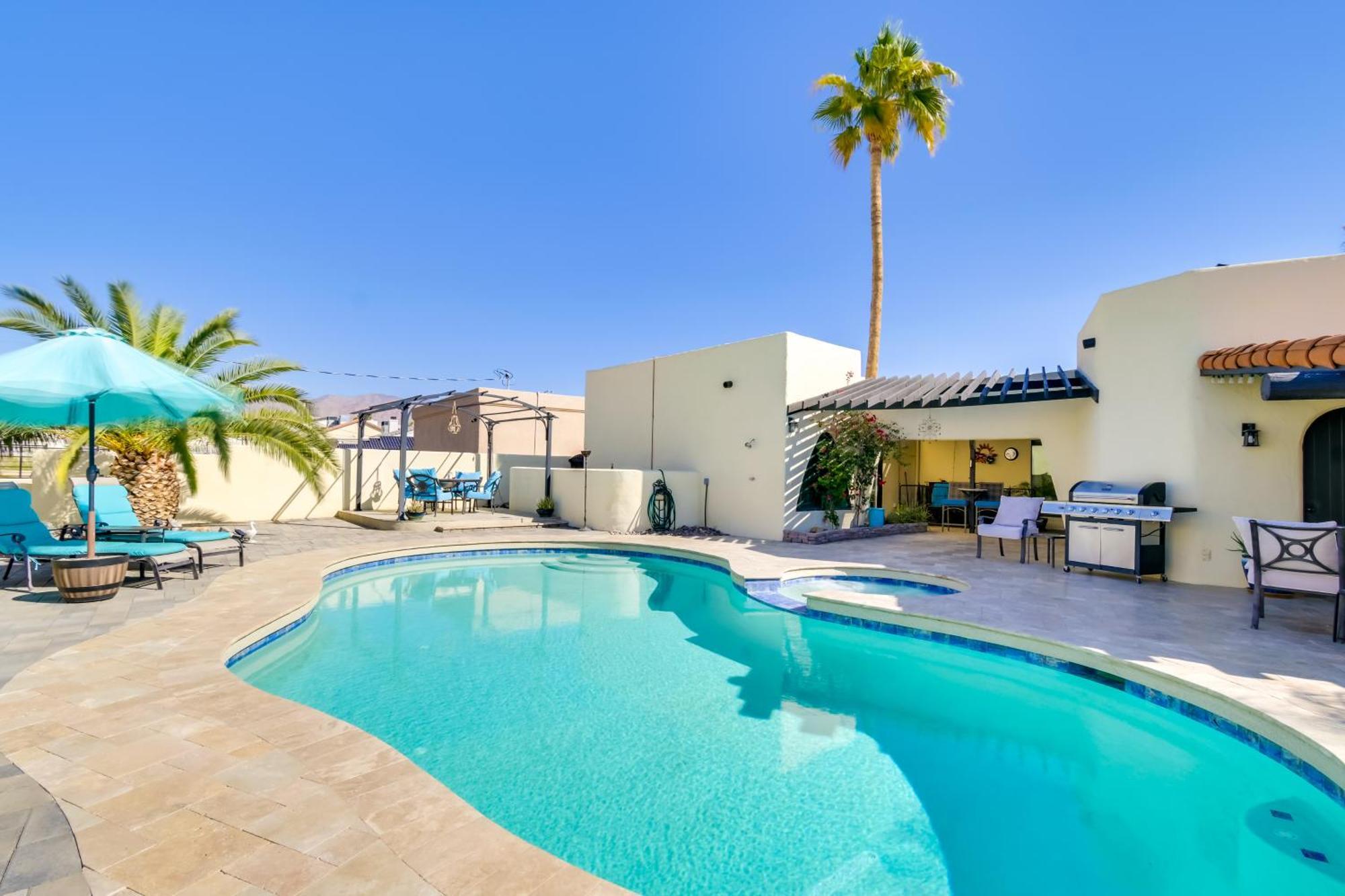 Bright Cottage With Pool And Spa - 5 Mi To Lake Havasu Lake Havasu City Exterior photo
